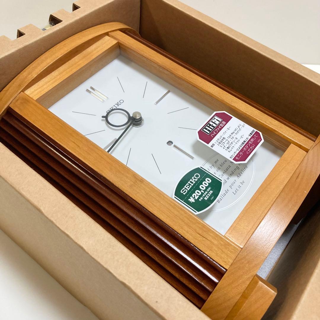 希少 未使用 SEIKO 置き時計 置時計 ハイファイ音源 レトロ セイコー