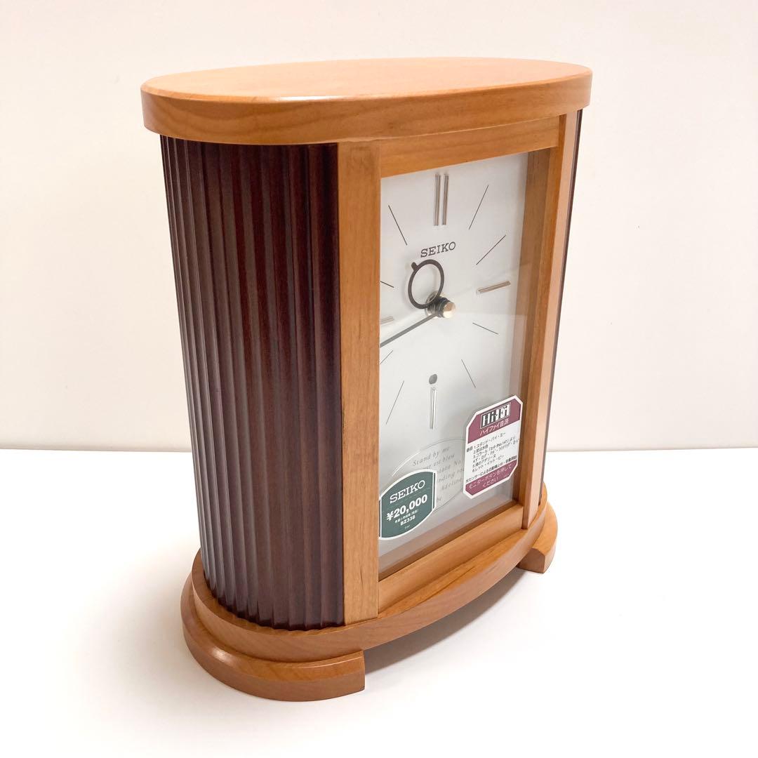 希少 未使用 SEIKO 置き時計 置時計 ハイファイ音源 レトロ セイコー