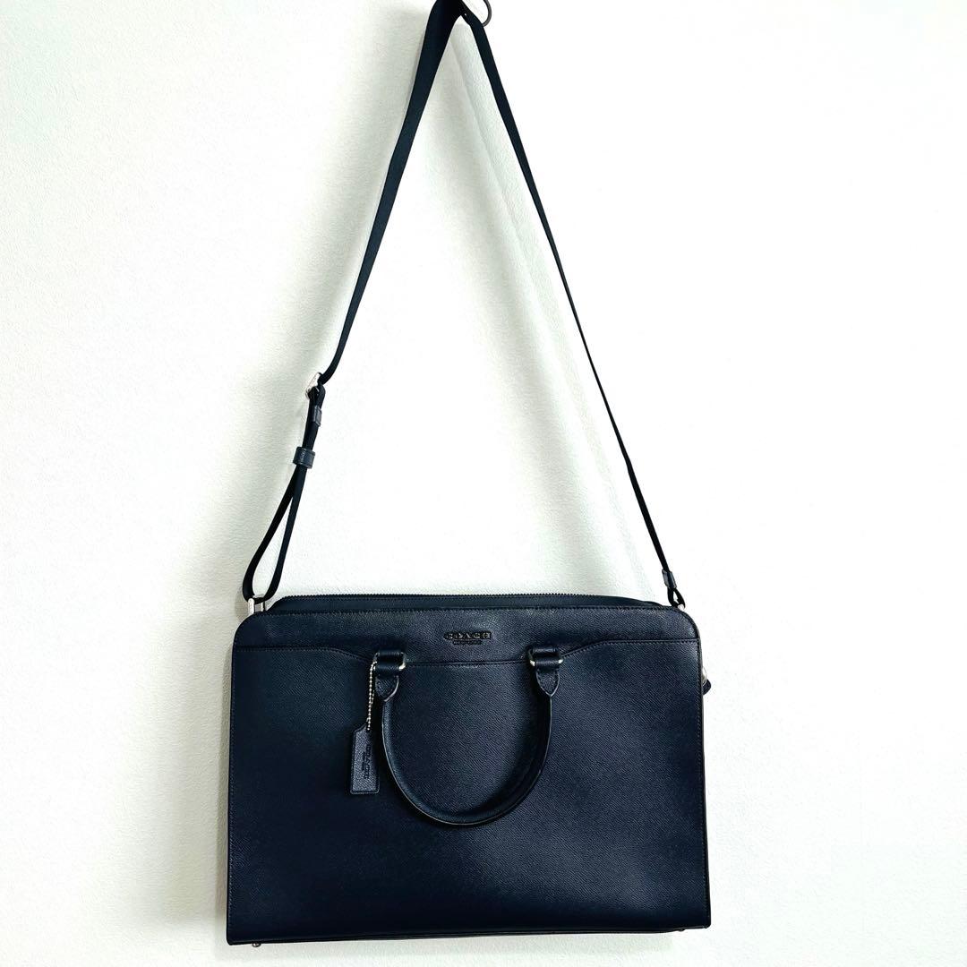 【極美品】COACH ビジネスバッグ ブリーフケース ショルダーバッグ 2way