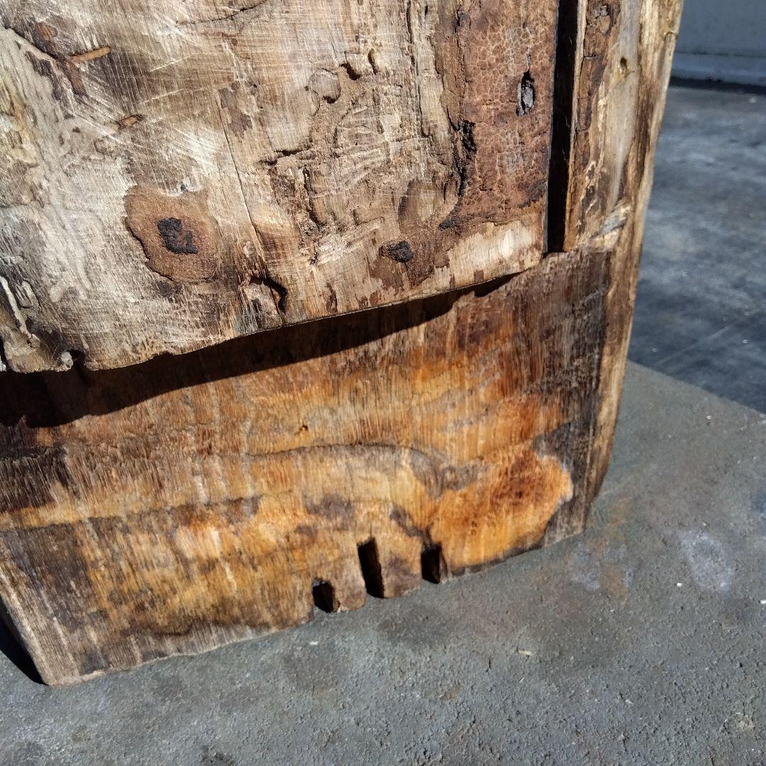 天然木製(桐材)円筒形採集道具 桐 丸洞 みつばち捕獲兼用飼育箱