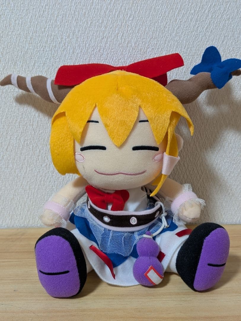 酔いどれ萃香　ぬいぐるみ　笑顔