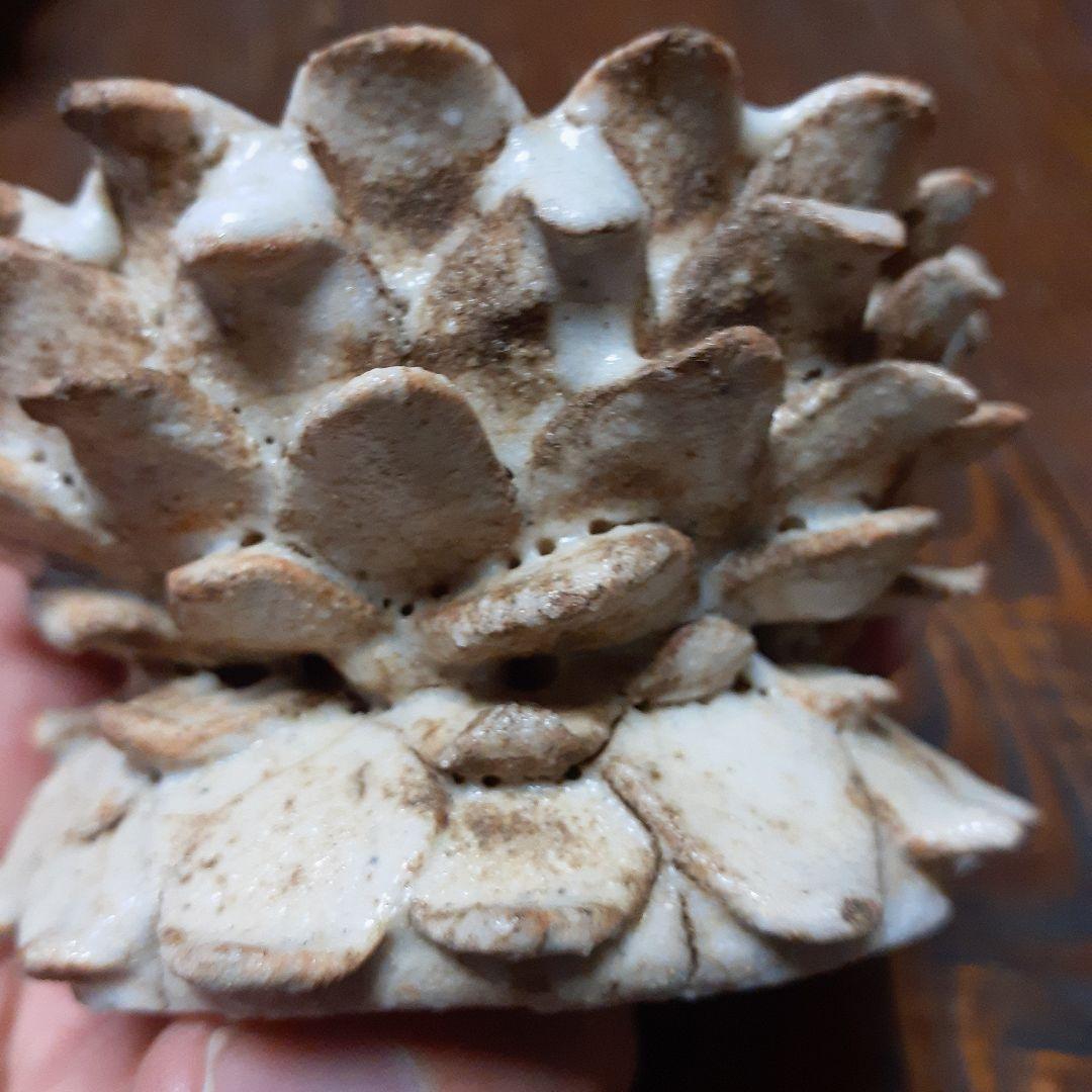 幻の志野焼蓮華台