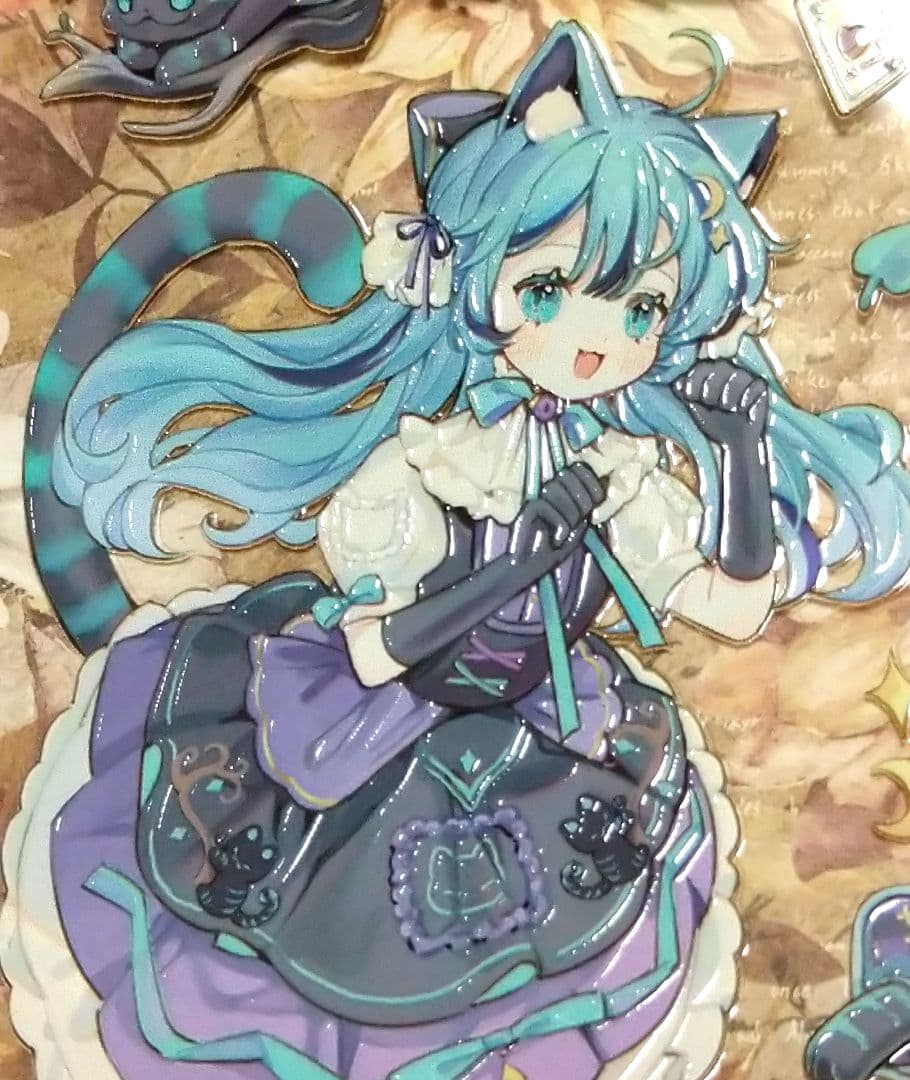 ✩再販✩J367＃桃心殿下(水晶)shine切り売り海外人物マステ女の子