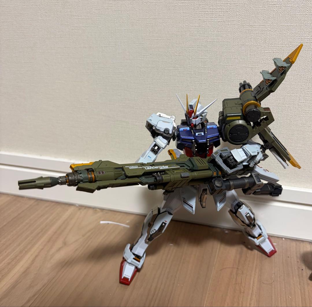 メタルビルド ランチャーストライクガンダム　ヘリオポリス　ロールアウト