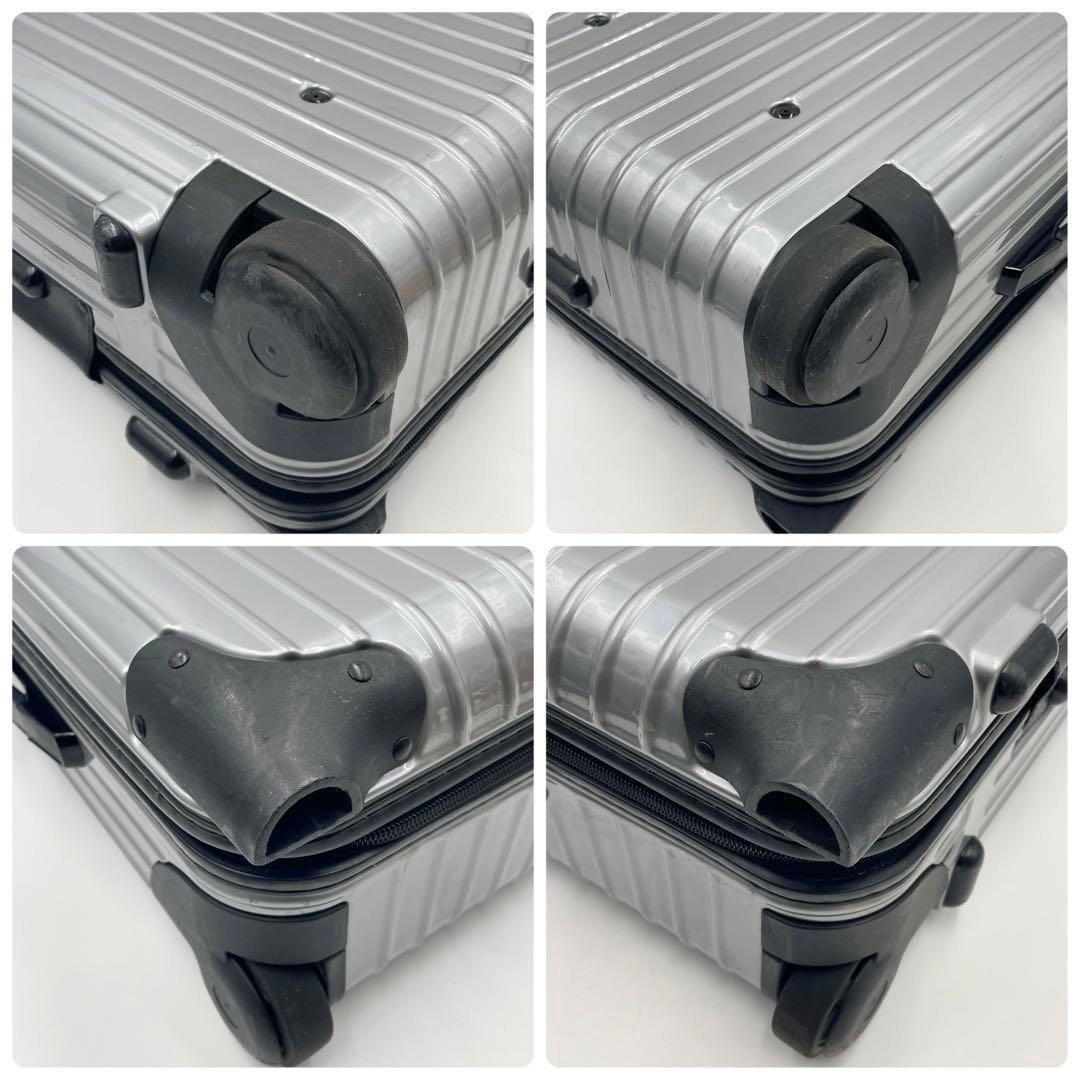 【美品】リモワ サルサ 35L 機内持ち込み 2輪 キャビントローリー グレー