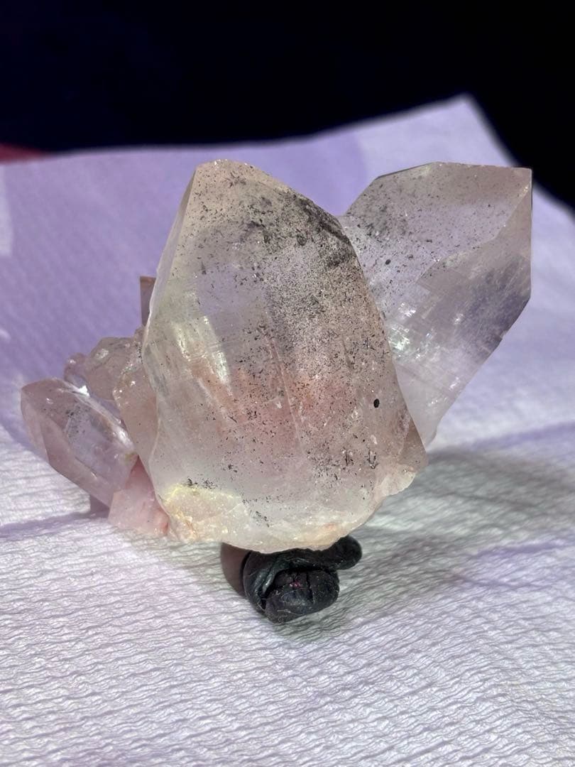 【超希少】天然ヒマラヤ水晶クラスター マニカラン産 シャーマンダウ ファントム