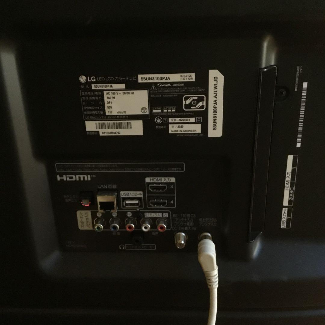 LG　５５UN6100PJA