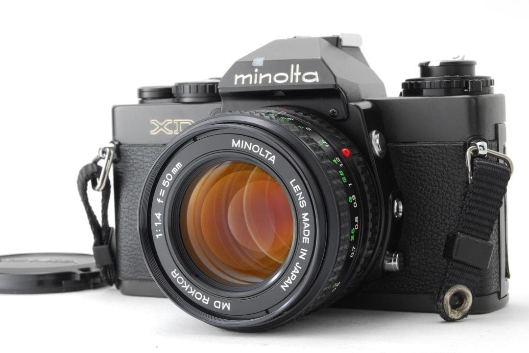 Minolta XD 一眼レフカメラ 50mm f/1.4レンズ付き
