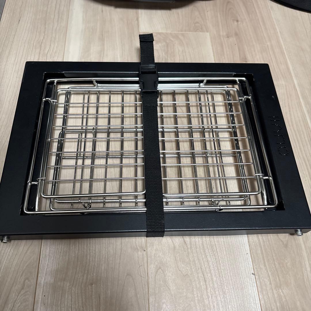 auvil ブラックミニマルチロングテーブル igt メッシュラック