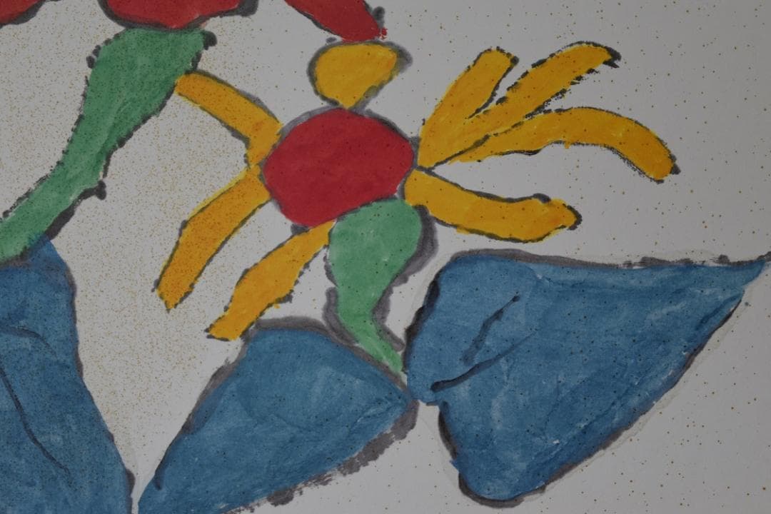 画業70年　超俗・画壇の仙人・色と形の科学者・熊谷守一・稀少作品、真作保証