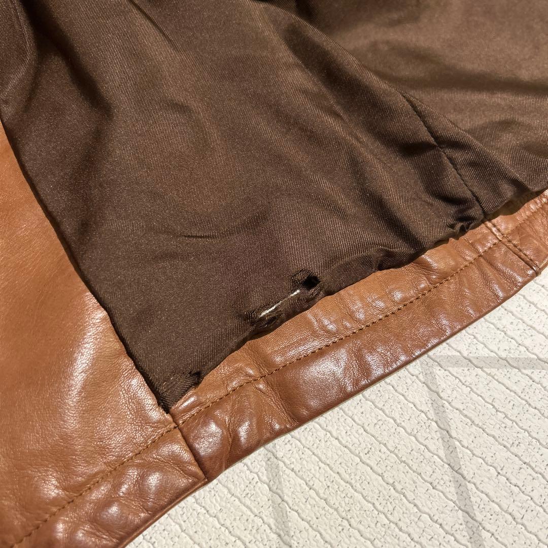 SERAPHIN ライダースジャケット　ベージュ