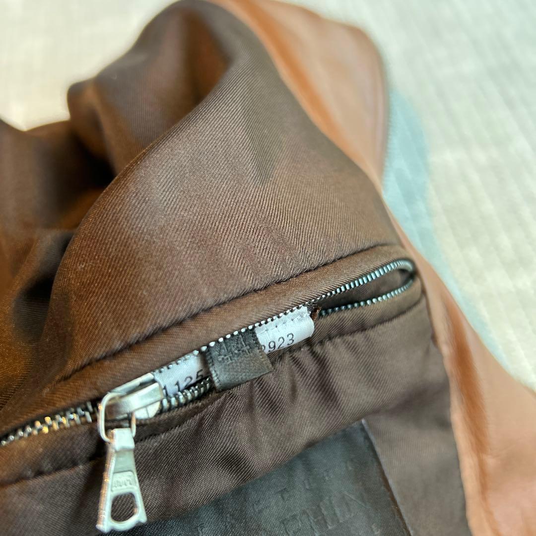 SERAPHIN ライダースジャケット　ベージュ