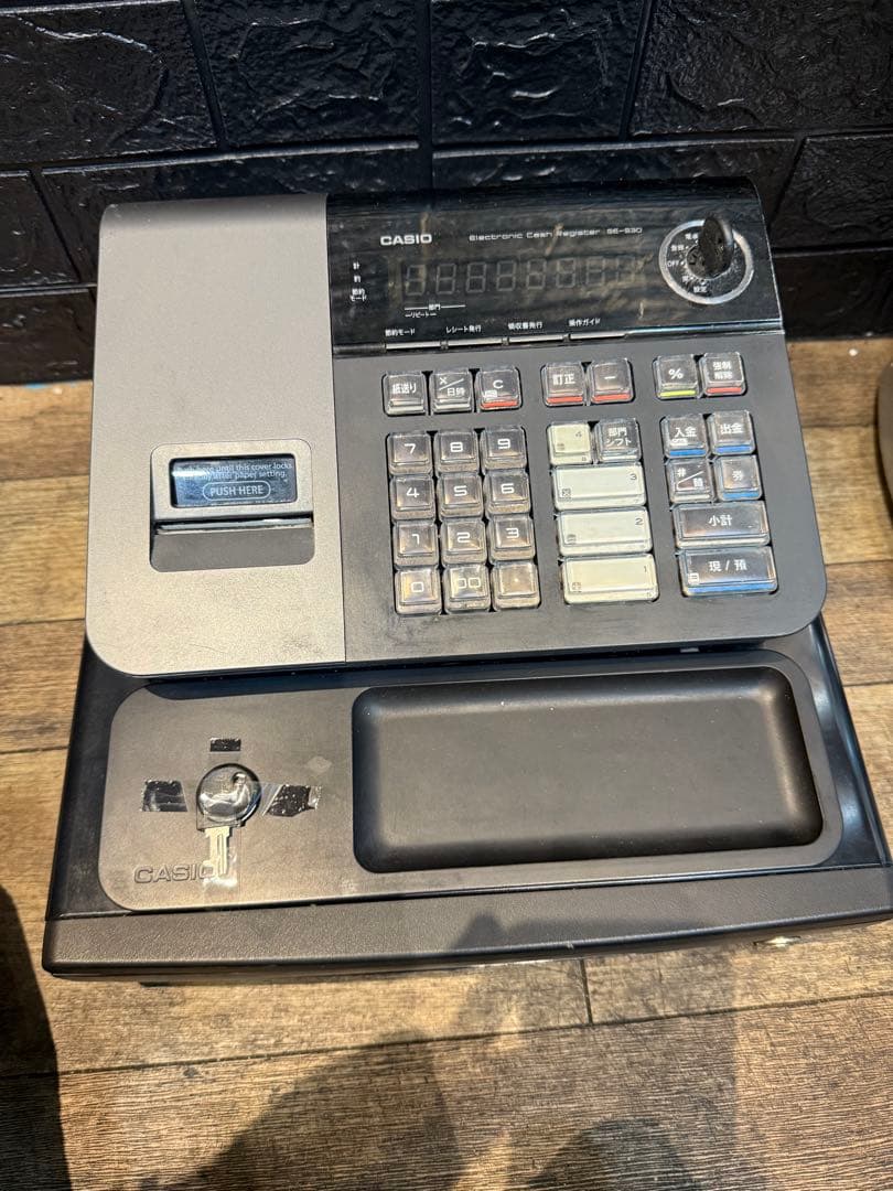 CASIO レジスター SE-S30 店舗用品