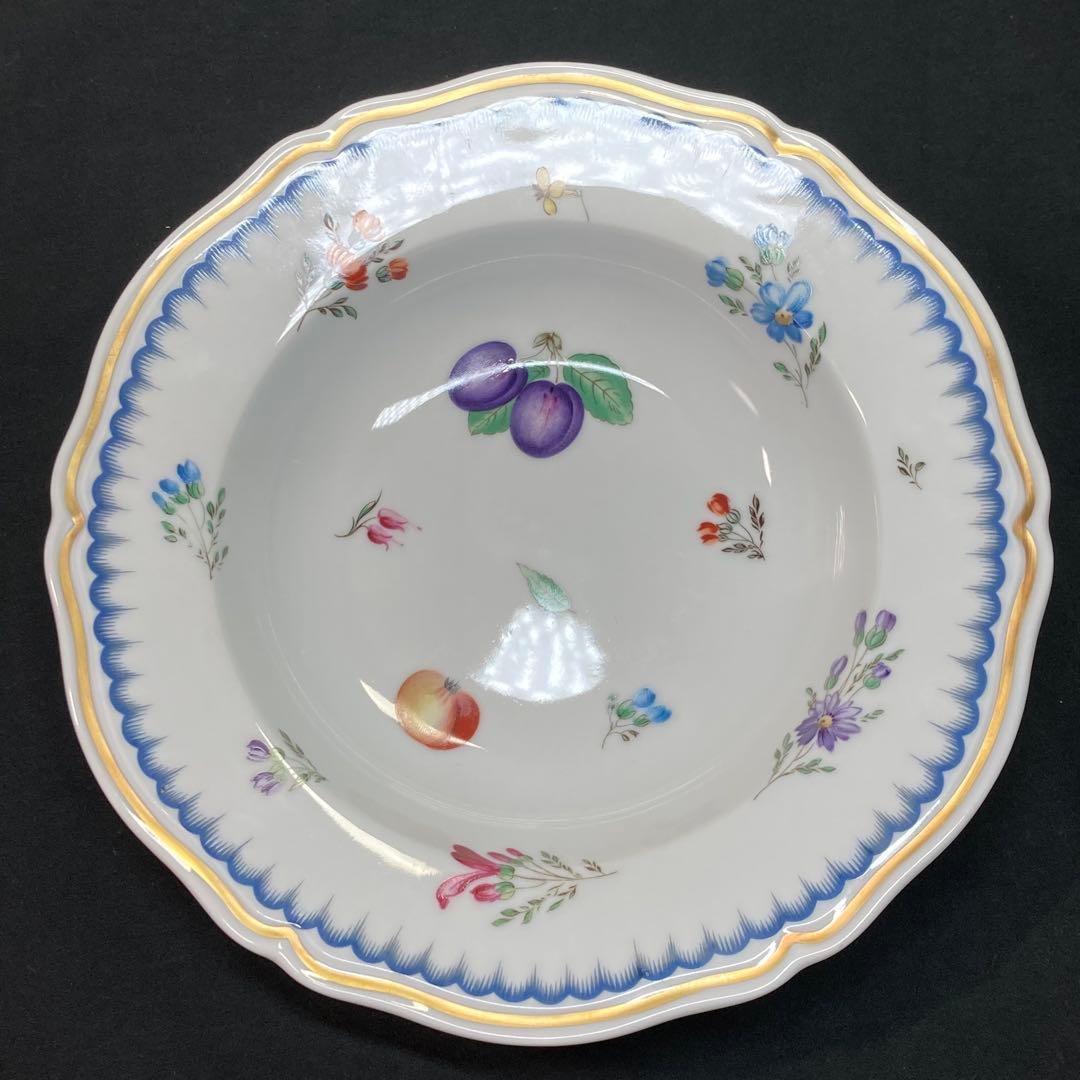 【未使用】リチャード・ジノリ イタリアンフルーツ スープ皿 4枚セット