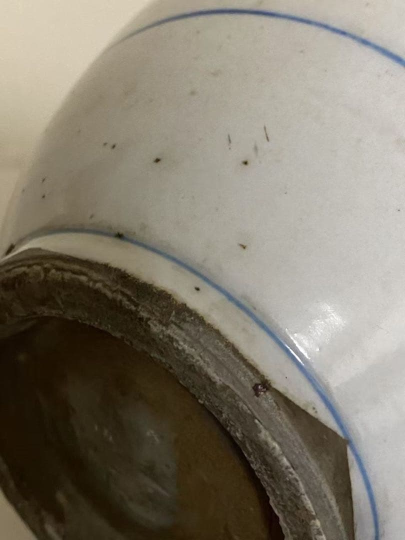 李朝 染付 花瓶 花器 骨董