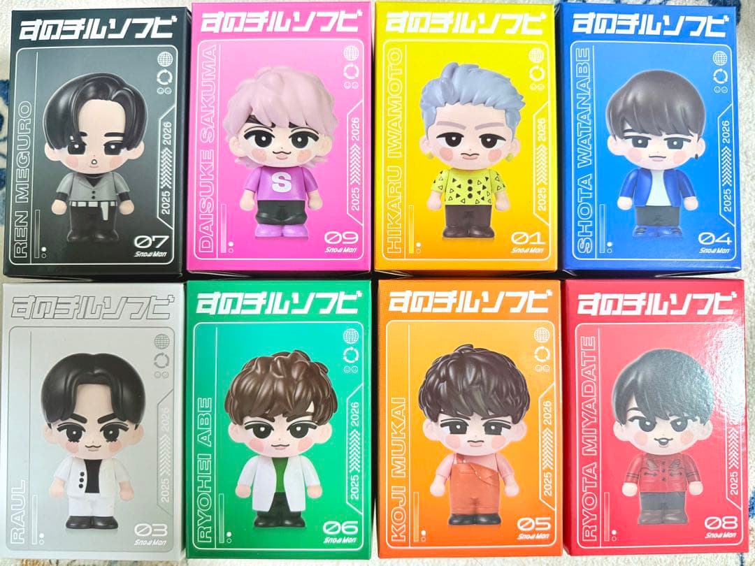 Man ソフビ すのチル 8人セット（深澤以外）新品 未開封 即購入OK