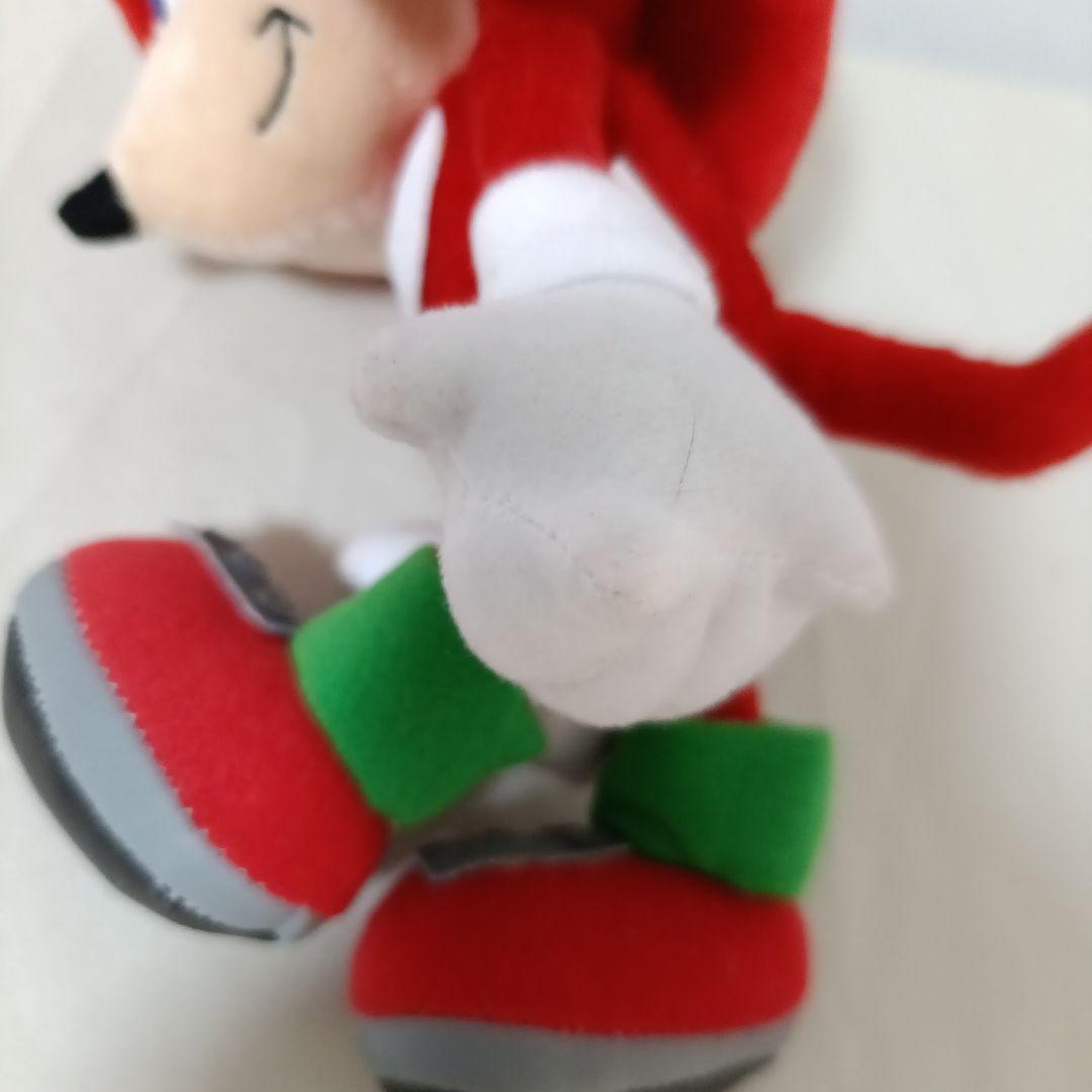 ソニックX　ナックルズ　ぬいぐるみ　2003 SEGATOYS　紙タグなし