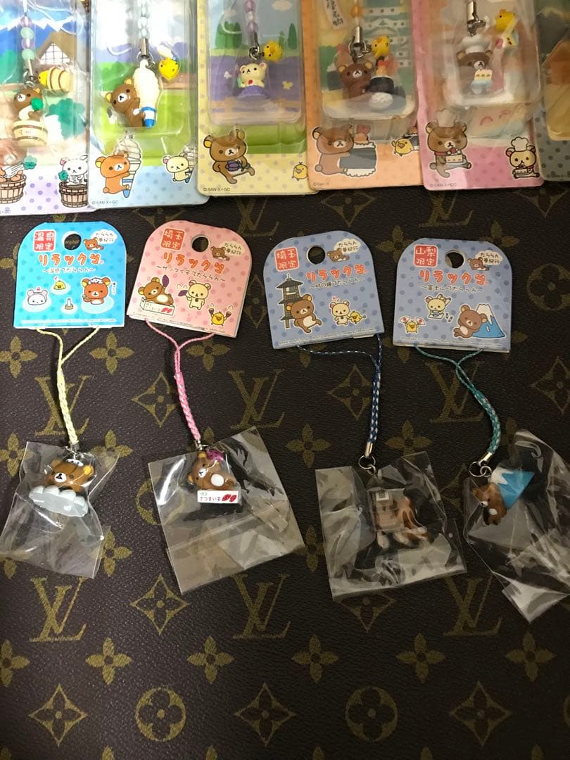 激レア、廃盤、リラックマご当地ストラップ、キーホルダーセット 20個以上
