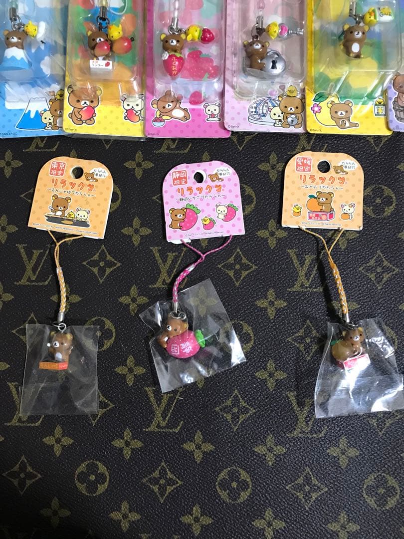 激レア、廃盤、リラックマご当地ストラップ、キーホルダーセット 20個以上