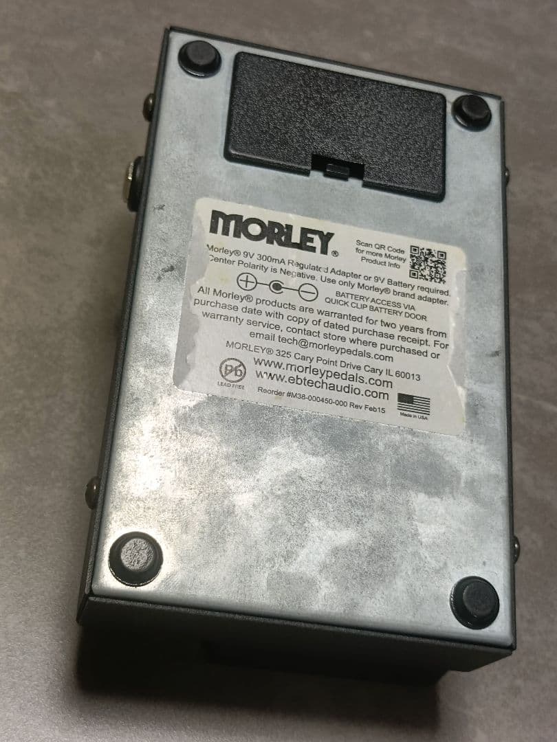 MORLEY MAVERICK スイッチレスワウWah