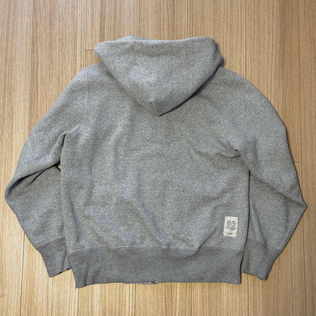 トイズマッコイ ヘヴィウェイト フルジップパーカー グレー Mサイズ