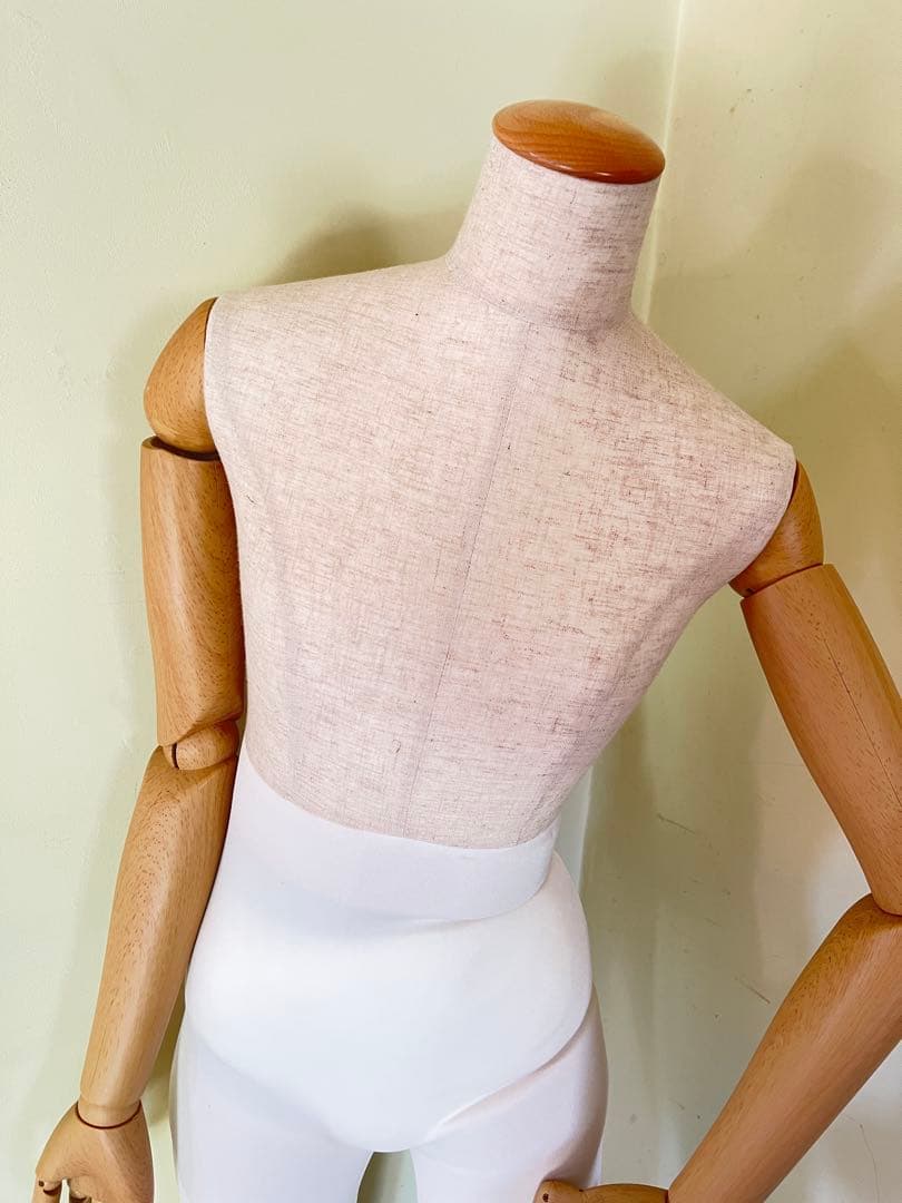 フレキシブルマネキン ハイウエストデザイン　ホワイト　レディース