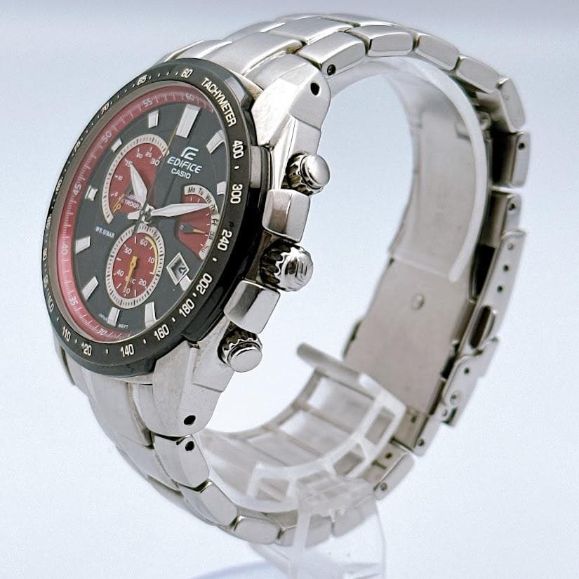 カシオ エディフィス EF-521DJ メンズ腕時計 クロノグラフ クォーツ