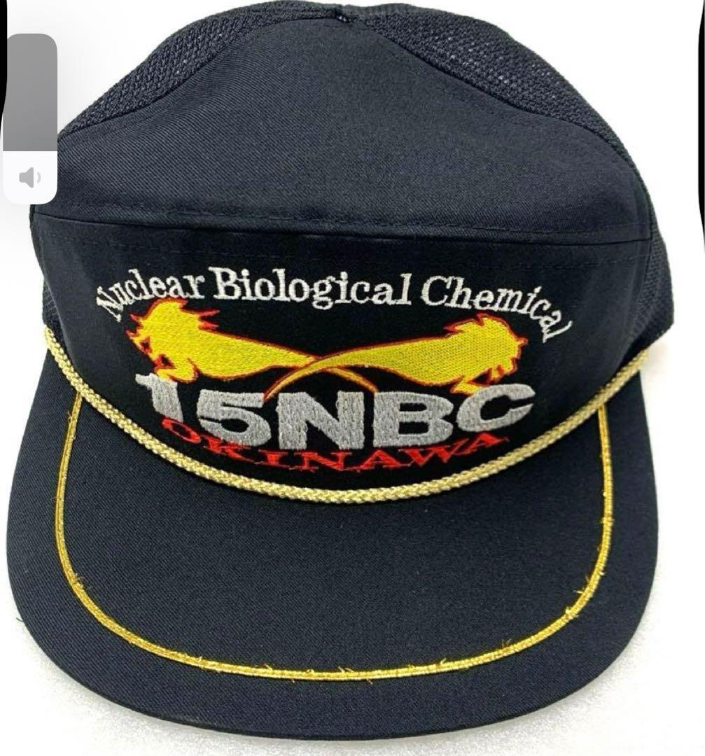 15NBC 沖縄 キャップ 黒 メッシュ