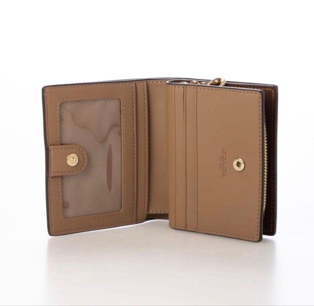 大人気✨COACH コーチ 二つ折り財布 財布 ウォレット シグネチャー 新品