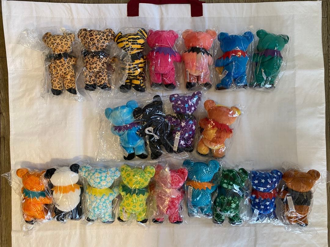 デッドベア　ビーンベア　20体セット　7インチ