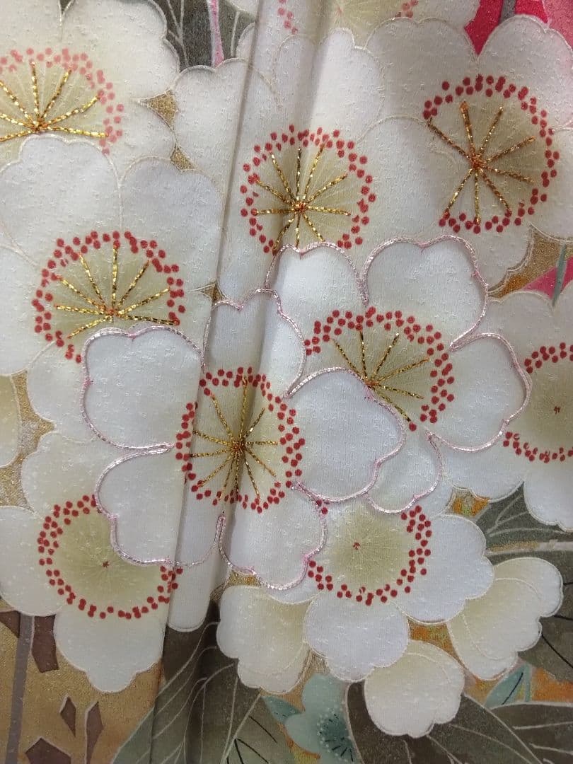 【専用】です❗正絹振袖成人式、重ね衿帯揚げ帯締め、西陣袋帯、襦袢、ガード加工