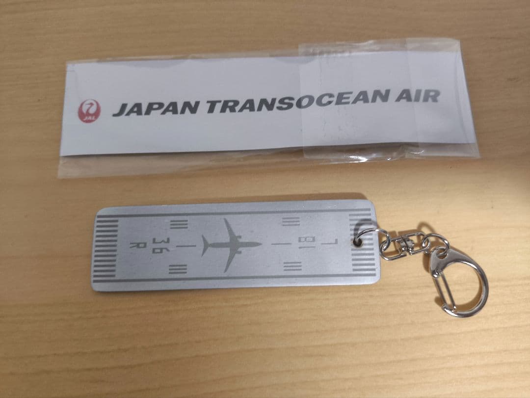 JTA キーホルダー 日本トランスオーシャン航空 那覇空港