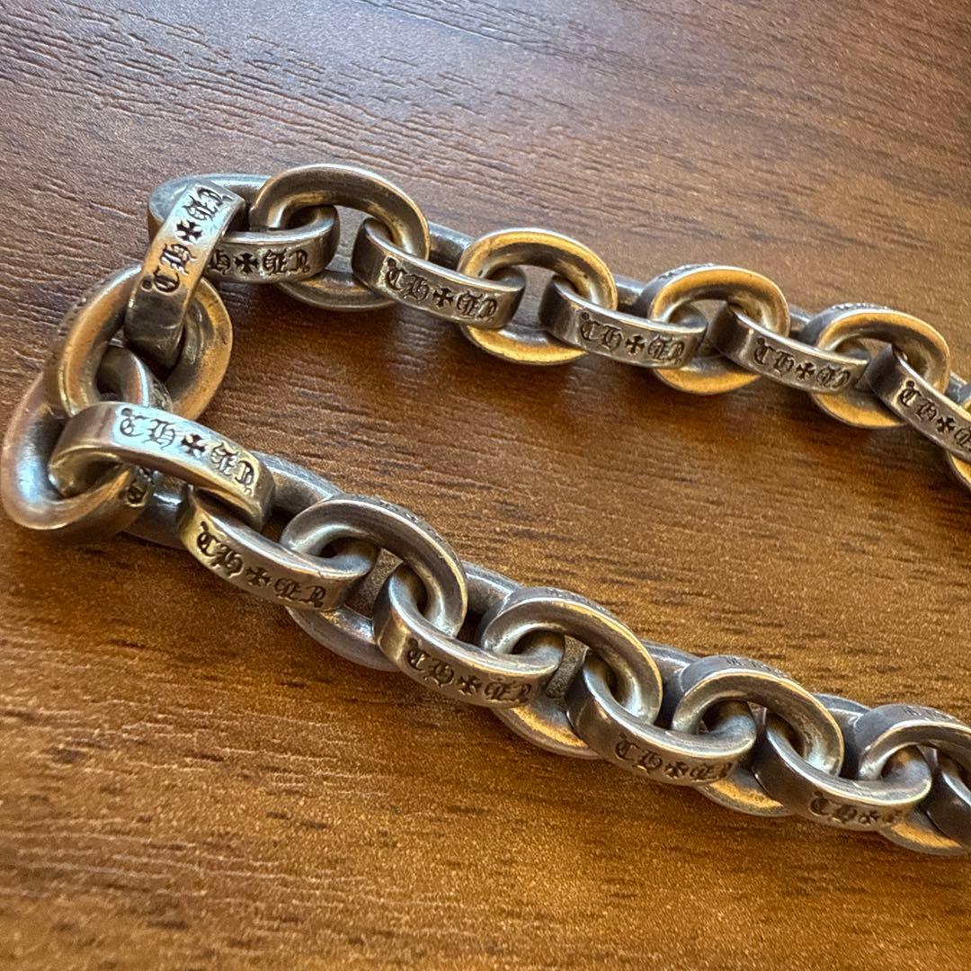 クロムハーツ ラージ　ペーパーチェーン　ブレスレット