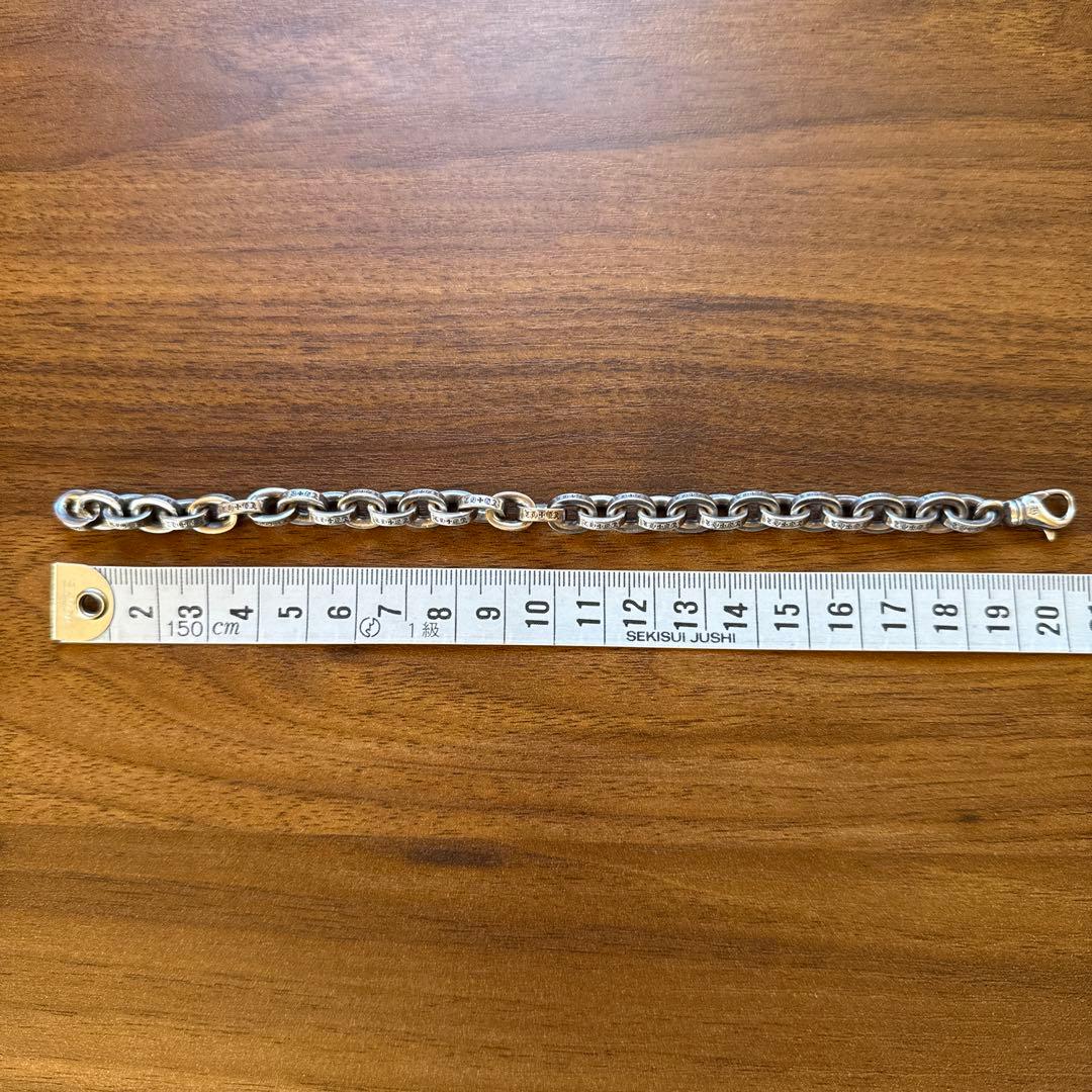 クロムハーツ ラージ　ペーパーチェーン　ブレスレット
