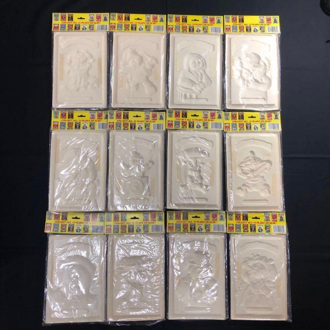 【当時物 未開封】GARBAGE PAIL KIDS (3D 壁掛け 全12種）