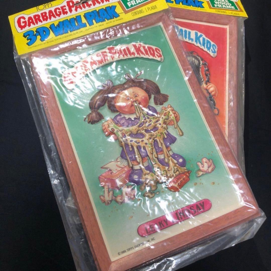 【当時物 未開封】GARBAGE PAIL KIDS (3D 壁掛け 全12種）