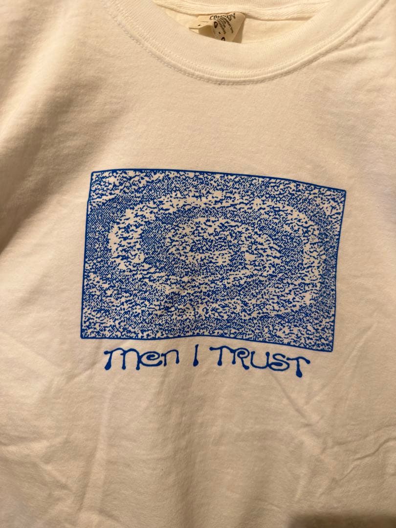 【試着のみ】MEN I TRUST Tシャツ L ホワイト t shirt