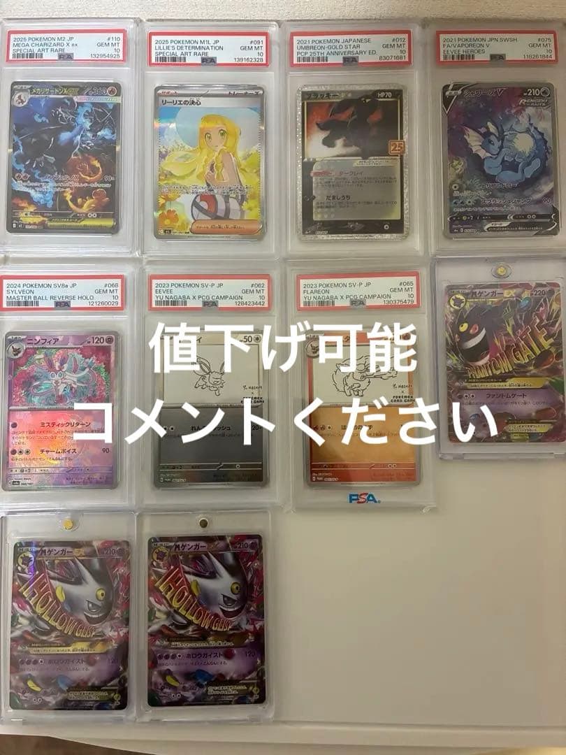 断捨離セットPSA 10 18日までなら値引きします