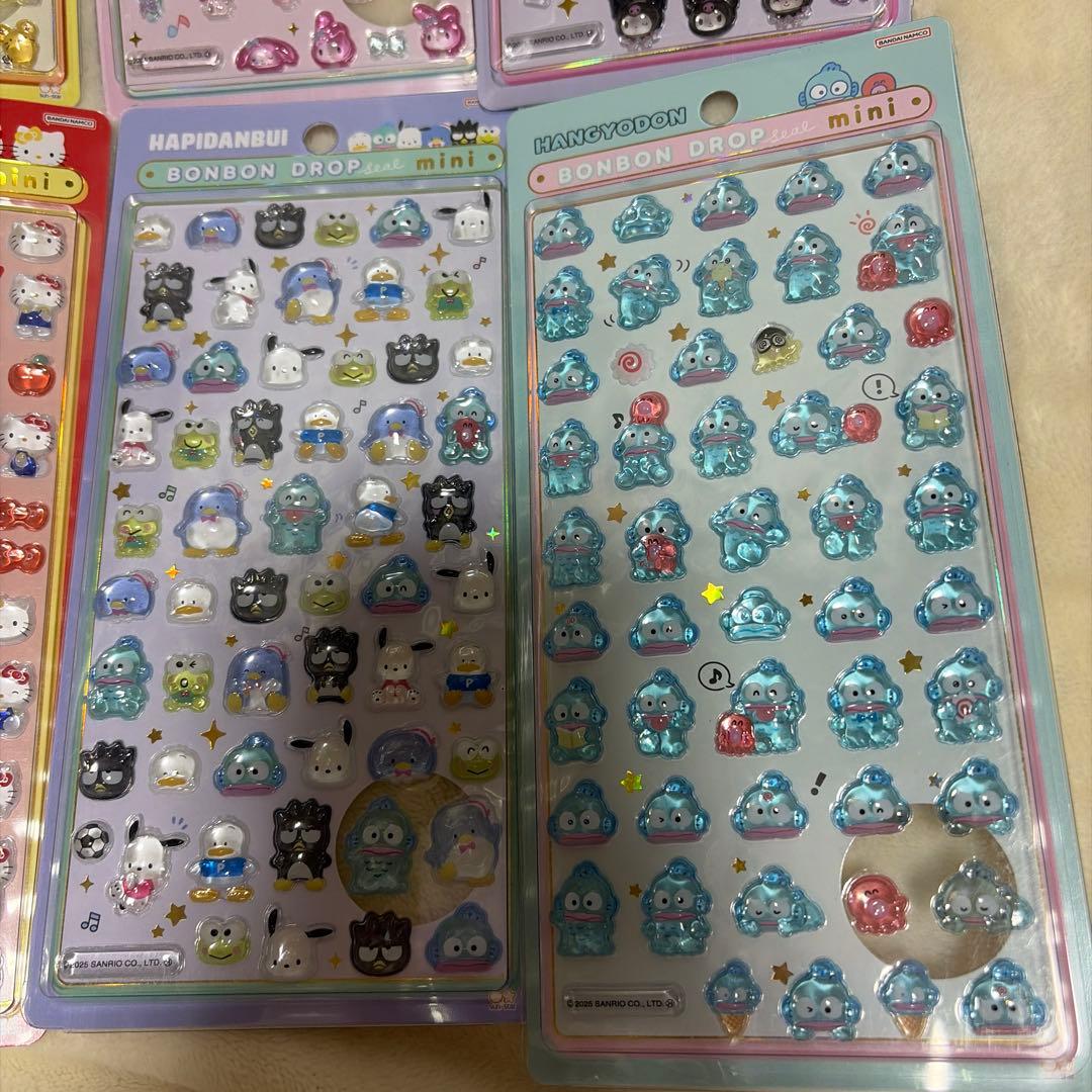 サンリオ　ボンボンドロップmini キティ　ポムポムプリン　シナモン　クロミ