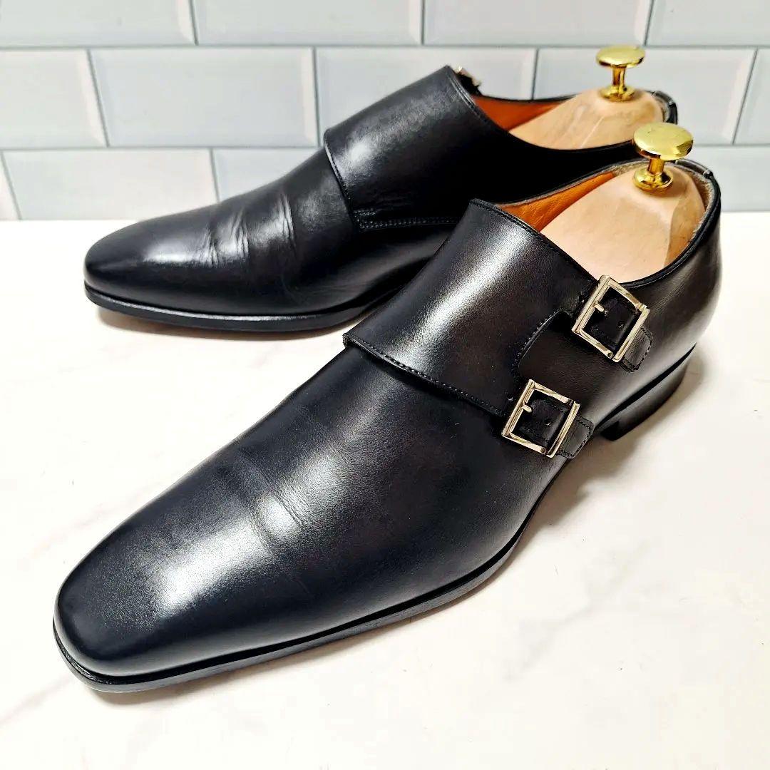yellow☆ Santoni サントーニ ダブルモンク 25.5