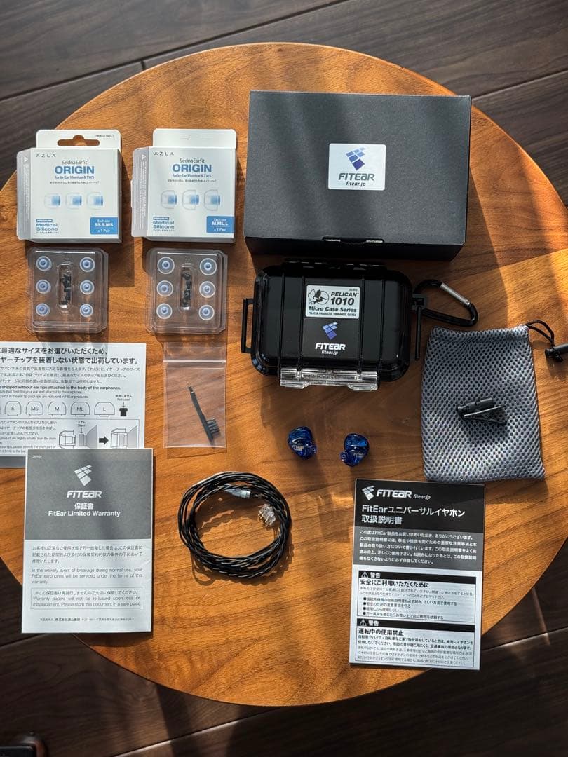 FitEar TG334 ユニバーサル 付属品完備 動作確認済 即発送