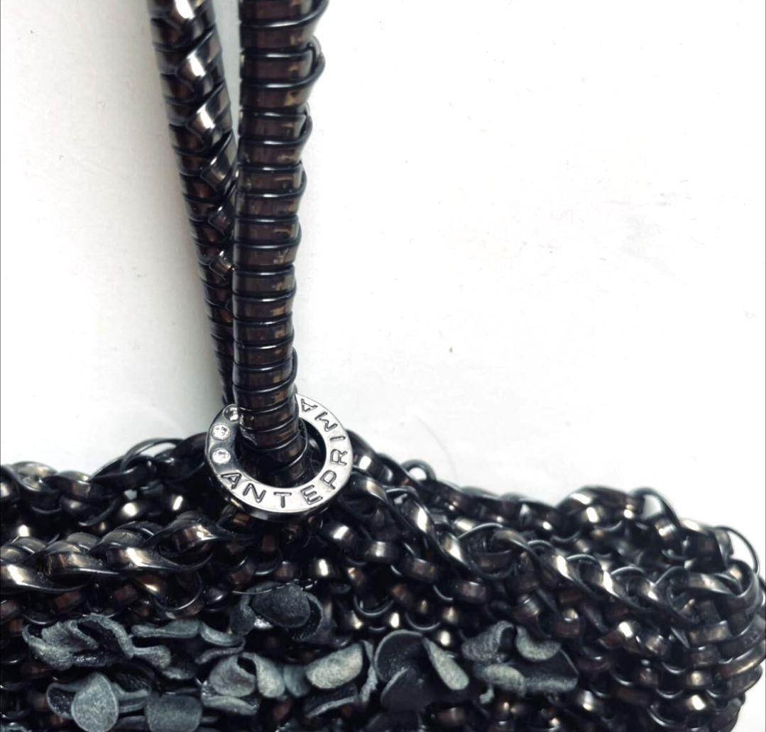 美品　アンテプリマ　ワイヤーバッグ　ハンドバッグ　ANTEPRIMA　ブラック黒