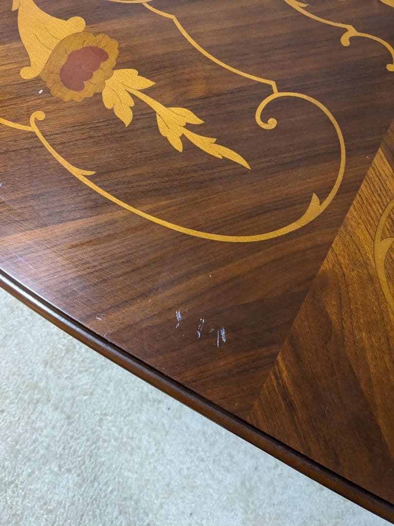 象嵌　ITALIA　イタリア製　Italy　ダイニングテーブル　アンティーク