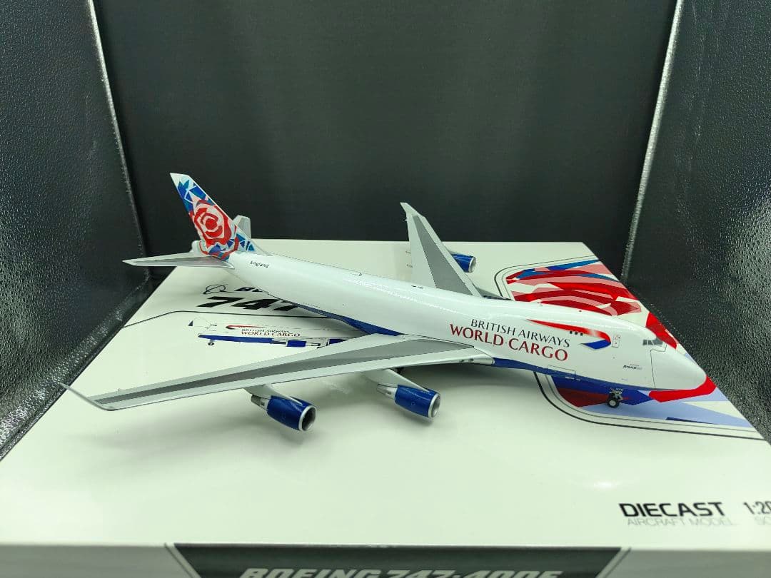ブリティッシュエアウェイズカーゴ 747-400F N495MC 1/200