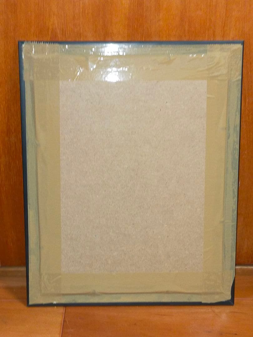 ♥中国　壁画　人物　額　①　ケース付き　骨董　古玩