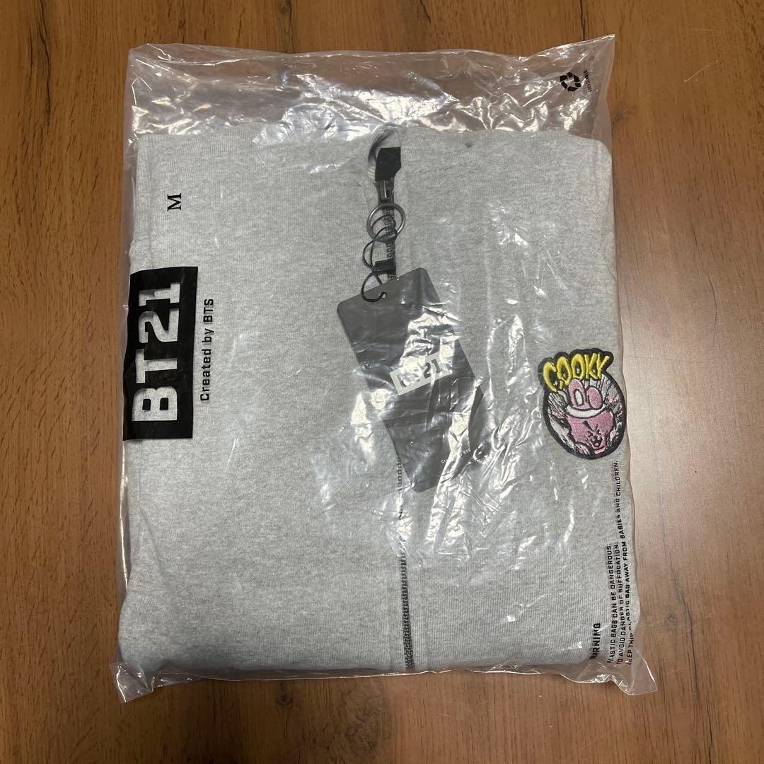 値下げ★新品タグ付き★ BTS BT21 COOKY パーカー ジョングク