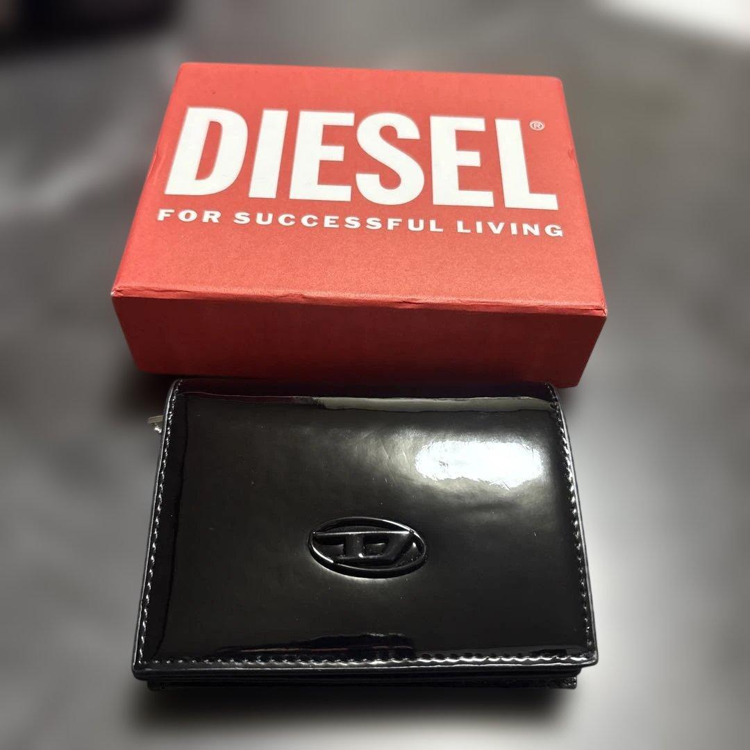 DIESEL 二つ折り財布 黒