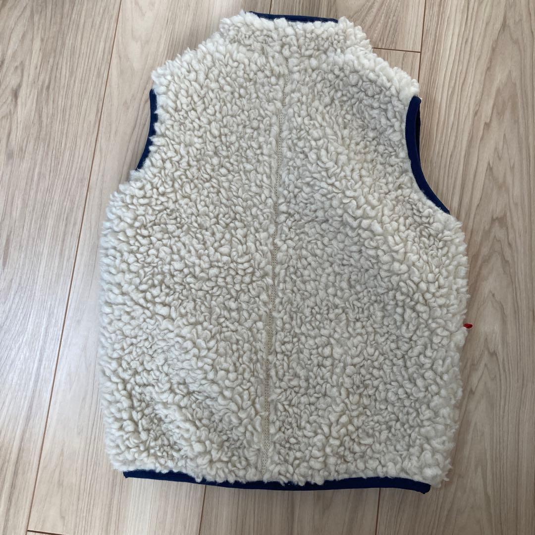 未使用　patagonia Baby Retro-X Vest ネイビー