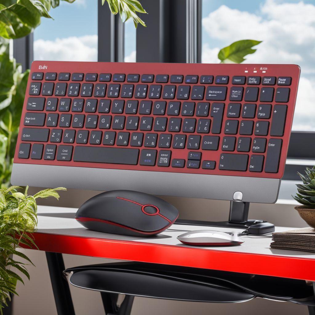 キーボードマウスセット 変換アダプタ付き Type-C?USB-A