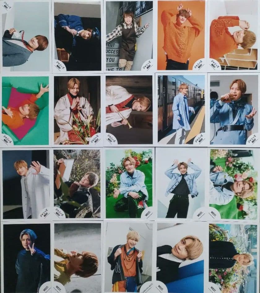 中間淳太 ジャニーズWEST WEST. 公式写真 ソロ 個人のみ 248枚